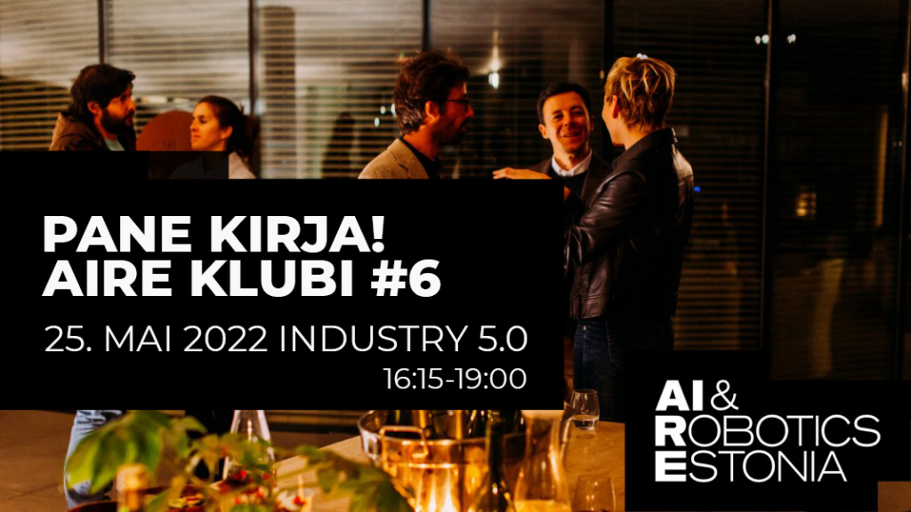 AIRE club #6 takes place within the Industry 5.0 conference