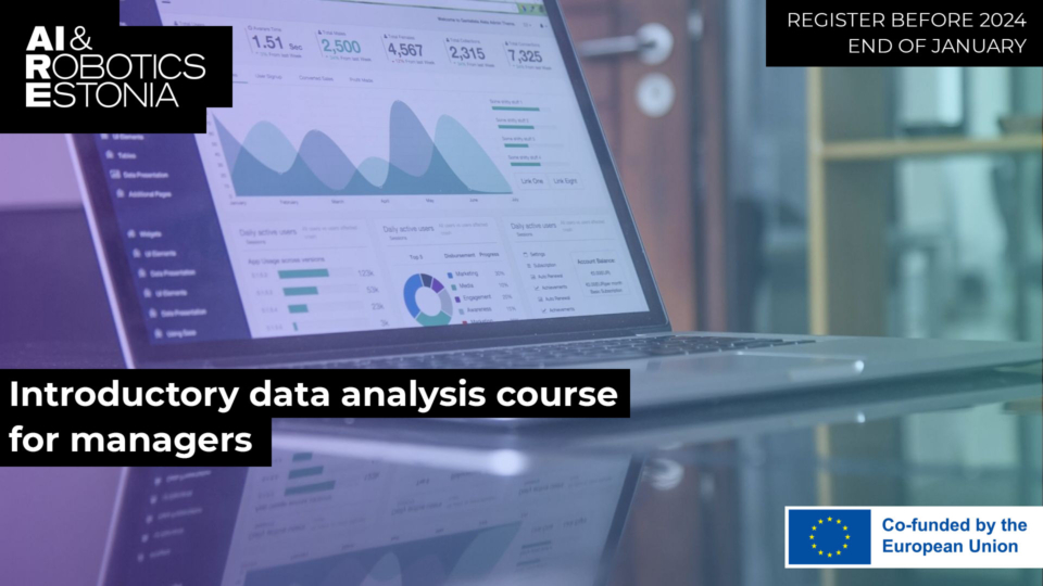 Introductory data analysis course
for managers
