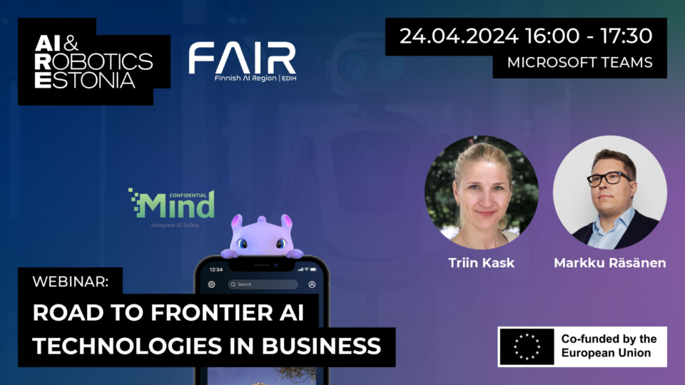 Road to frontier AI technologies in business