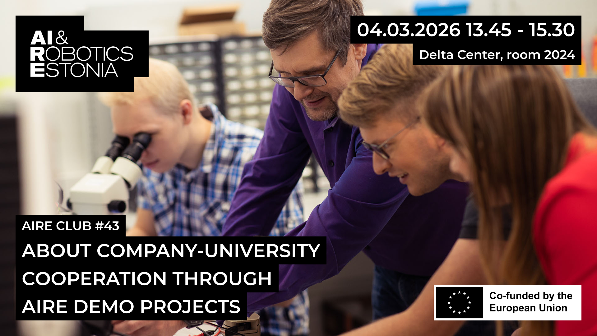 AIRE Club #43: About business and university collaboration through AIRE demo projects